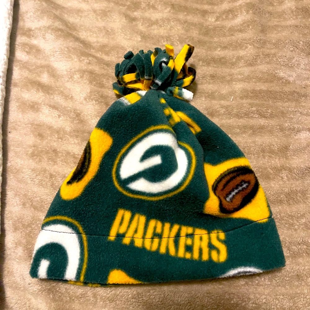 Fleece Green Bay Packers Toddler Beanie